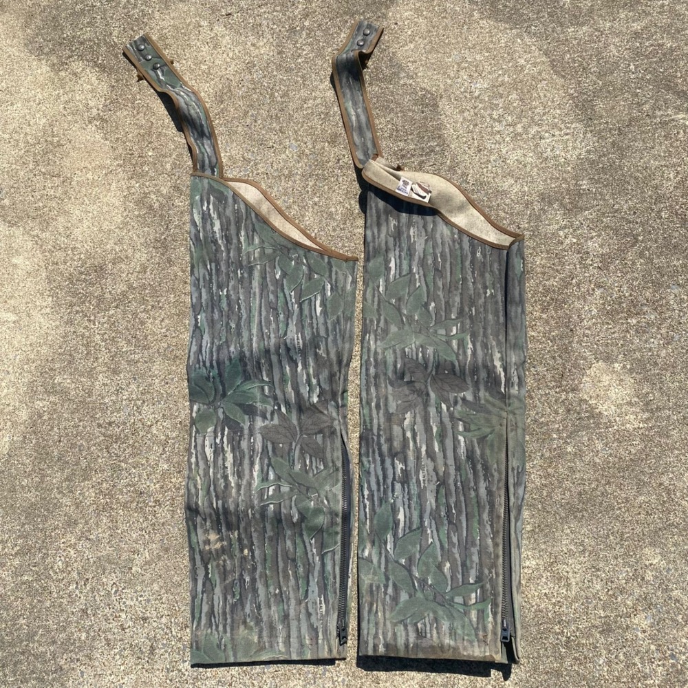 Rattlers Brand Snake Chaps Regular Realtree Camo Cordura Nylon Made USA Hunting